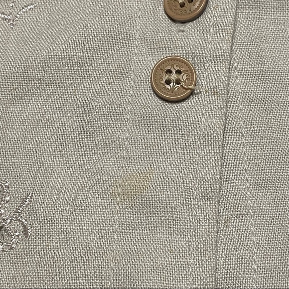 Erika Women Linen Blend Shirt Size 1X - Picture 10 of 10